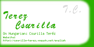 terez csurilla business card